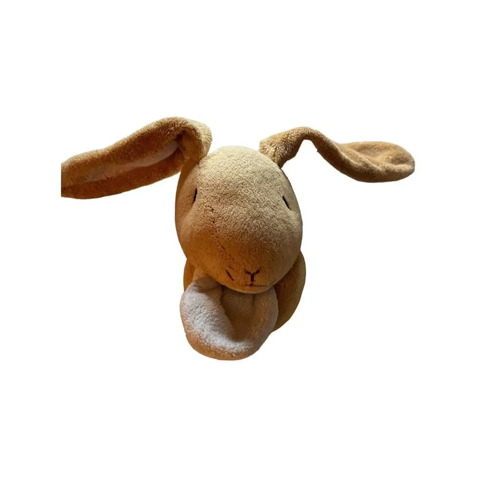 Guess how much I love you brown bunny fleece lovey, blanket 10 x I0
